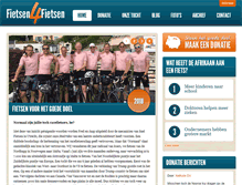 Tablet Screenshot of fietsen4fietsen.nl